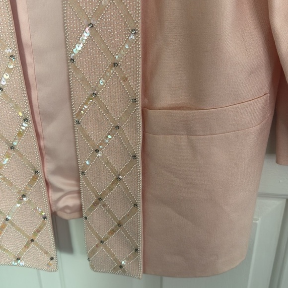 Vintage Hollywood Nolan Miller Beaded & Sequins Statement Jacket - Picture 2 of 9